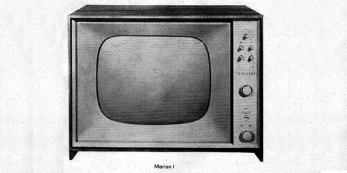 1964 - service - Fernsehgeräte aus unserem Typenprogramm