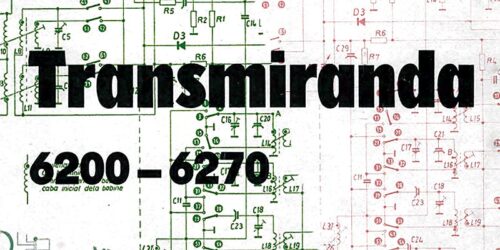 1968 - Service-Anleitung RFT Transmiranda 6200 - 6270