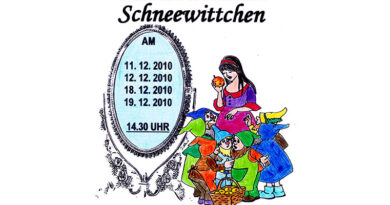 Hetschburger Weihnachtsmärchenaufführung "Schneewittchen" am 11. 12. 2010