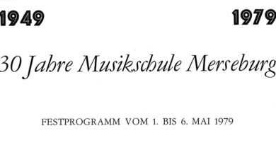 1949-1979-30 Jahre Musikschule Merseburg
