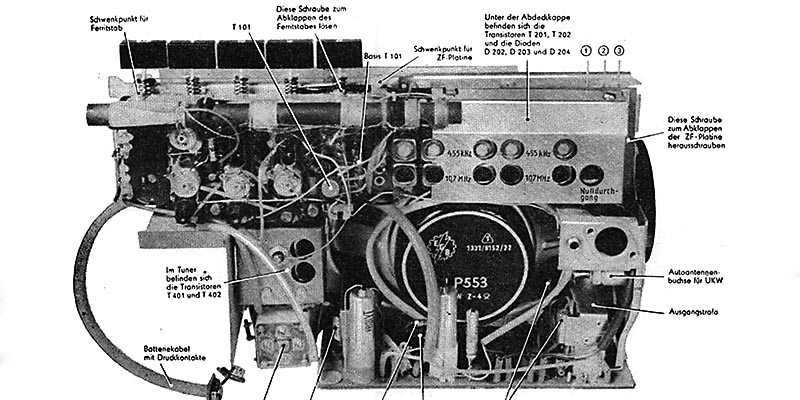 1964-Information Reisesmpfänger R 110