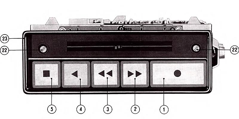 1976-Service - Anleitung Auto - Kassetten - Recorder AK75