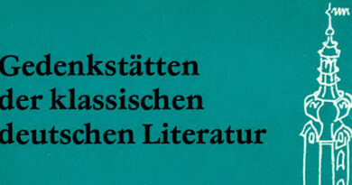 1981-Gedenkstätten der klassischen deutschen Literatur