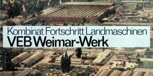 1982 - Festschrift 30 Jahre VEB Weimar - Werk