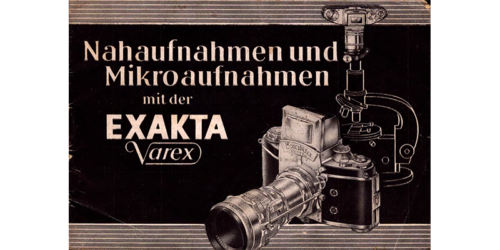 1957 - Nahaufnahmen mit der Exakta Varex
