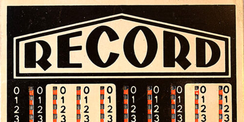 1976 - Rechenmaschine RECORD