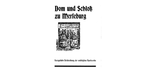 1951 - Dom und Schloß zu Merseburg