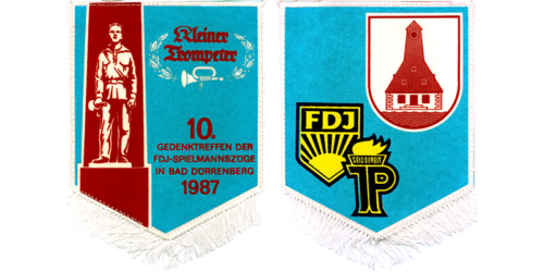 1987 - 10. Gedenktreffen der FDJ Spielmannszüge "Kleiner Trompeter" in Bad Dürrenberg