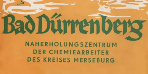 1973 - Bad Dürrenberg - Naherholungszentrum der Chemiearbeiter des Kreises Merseburg